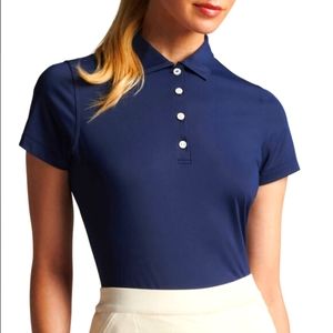 Peter Millar navy golf polo (NWT)